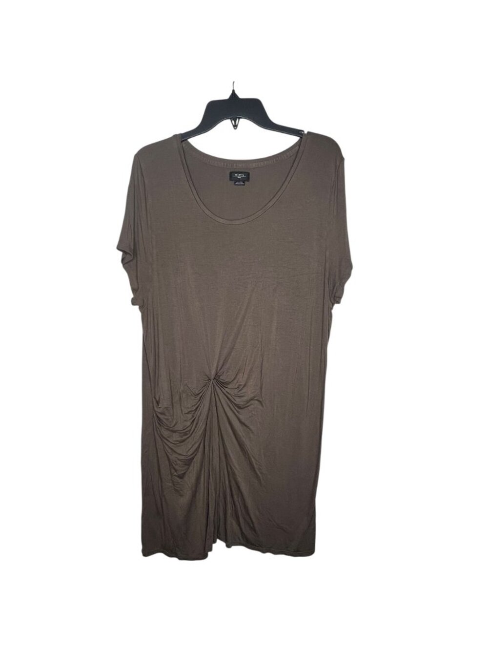 Anthropologie Deletta Twist Front Shirt Dress